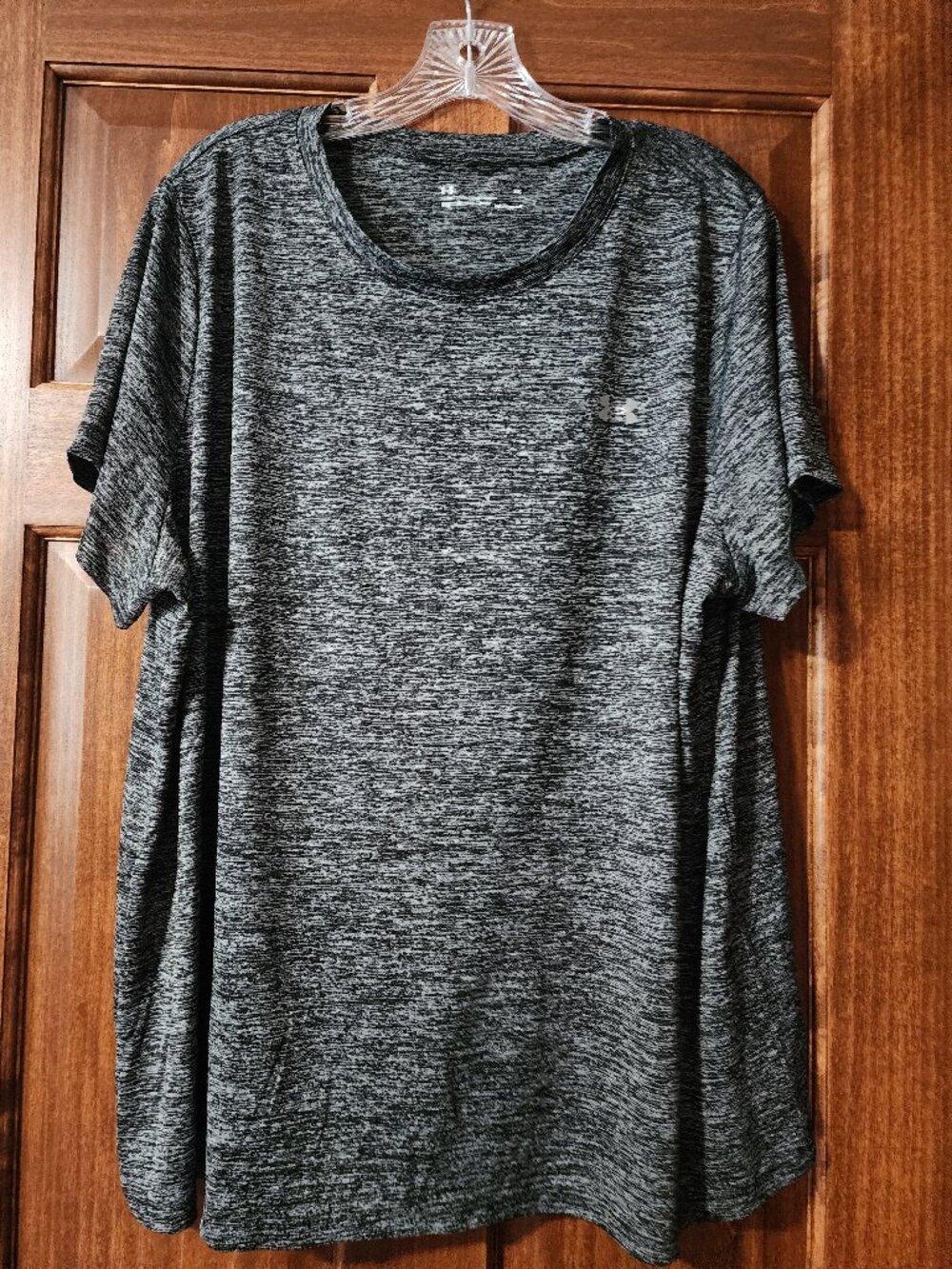 Under Armour Tech T-Shirt Heathered Grey Size